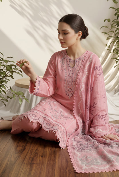 Dewani By Anaya Noor – Embroidered Lawn 3PC