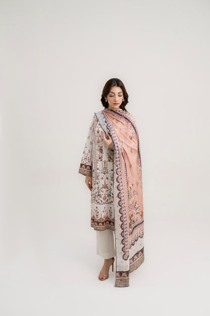 Sarah By Shanaya Premium Printed Lawn 3PC