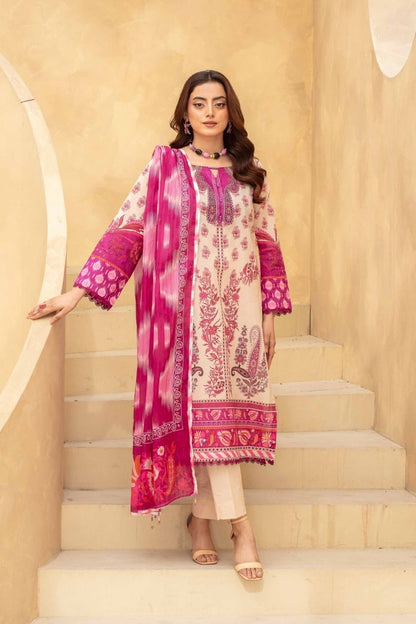 Fabiha By Feroza Digital Printed Lawn 3PC