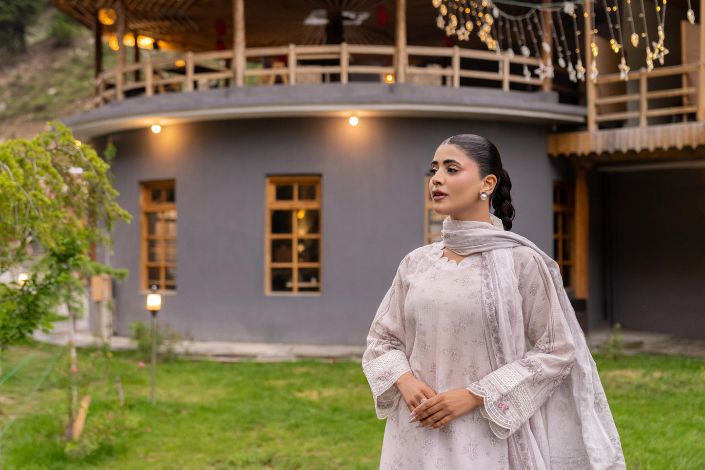 Shanaya Digital Emb Lawn 3PC
