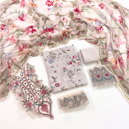 Nura By Shanaya Digital & Emb Lawn Collection 3PC