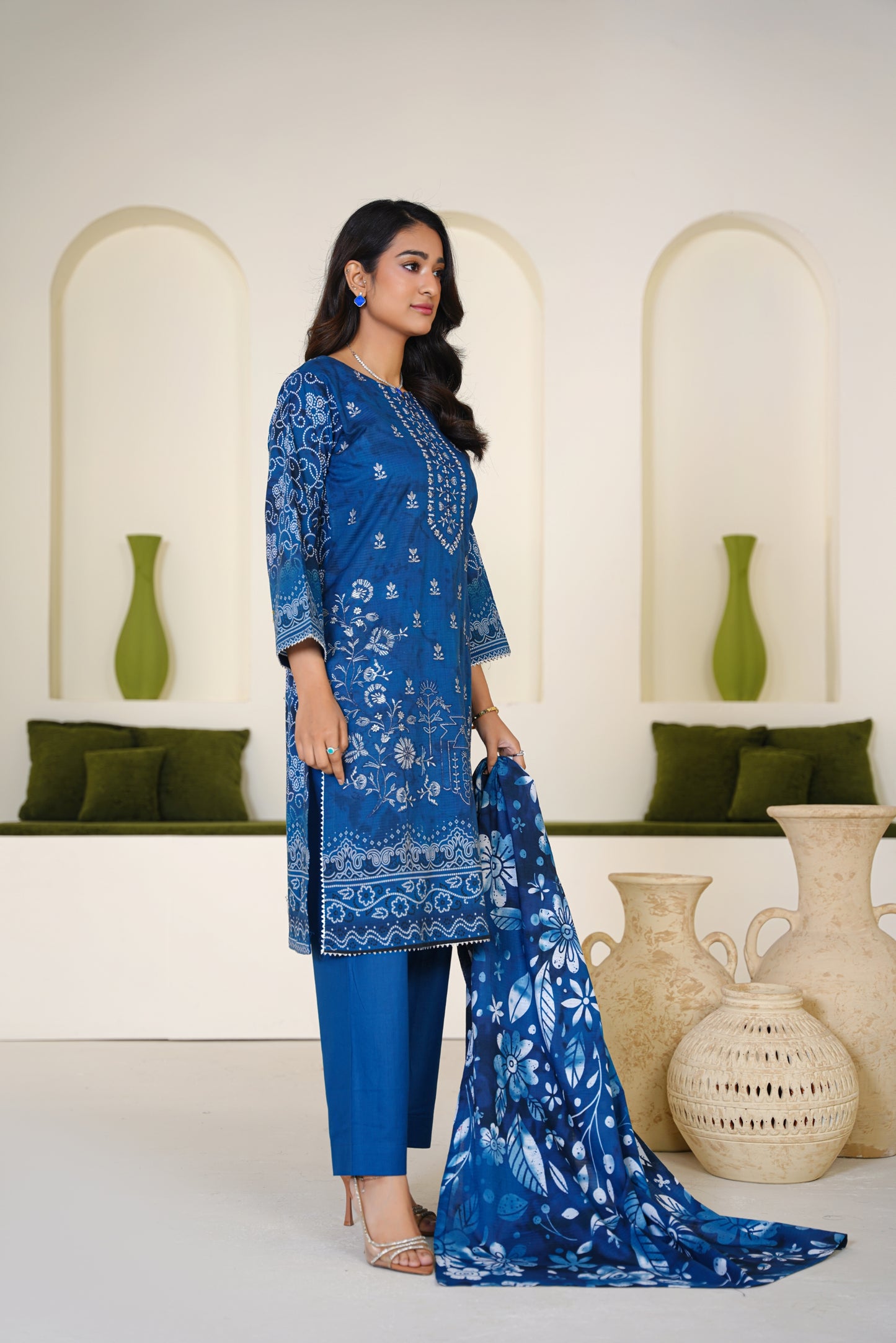 Rang Reza By Anaya Noor Embroidered Bana Dora 3PC