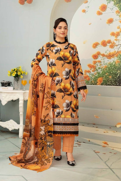 Fabiha By Feroza Digital Printed Lawn 3PC