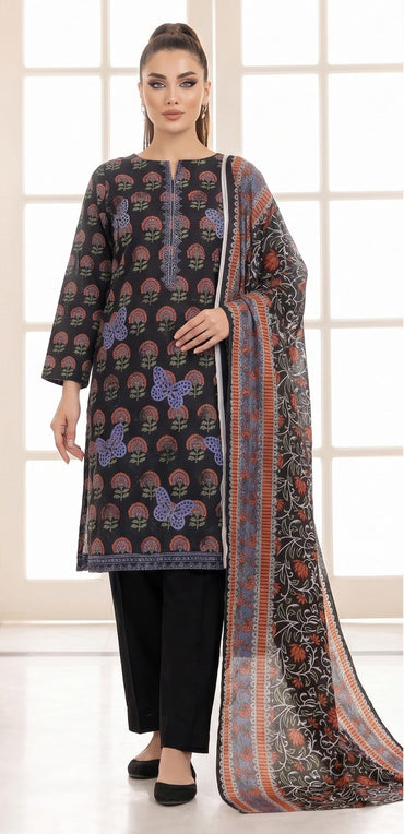 Maliha By Anaya Noor Emb Lawn 3PC