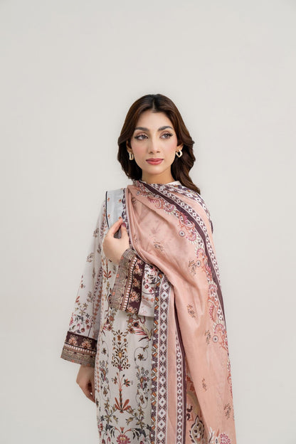 Sarah By Shanaya Premium Printed Lawn 3PC