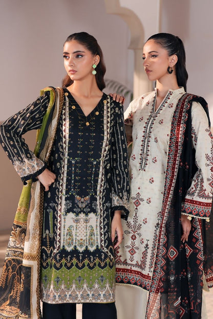 Jacquard By Regalia Digital Printed Lawn 3PC