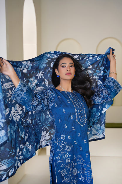 Rang Reza By Anaya Noor Embroidered Bana Dora 3PC