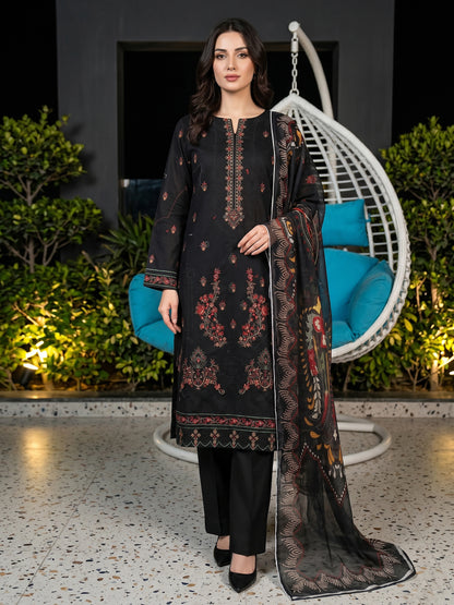 Lakhany Fully Embroidered Lawn 3PC