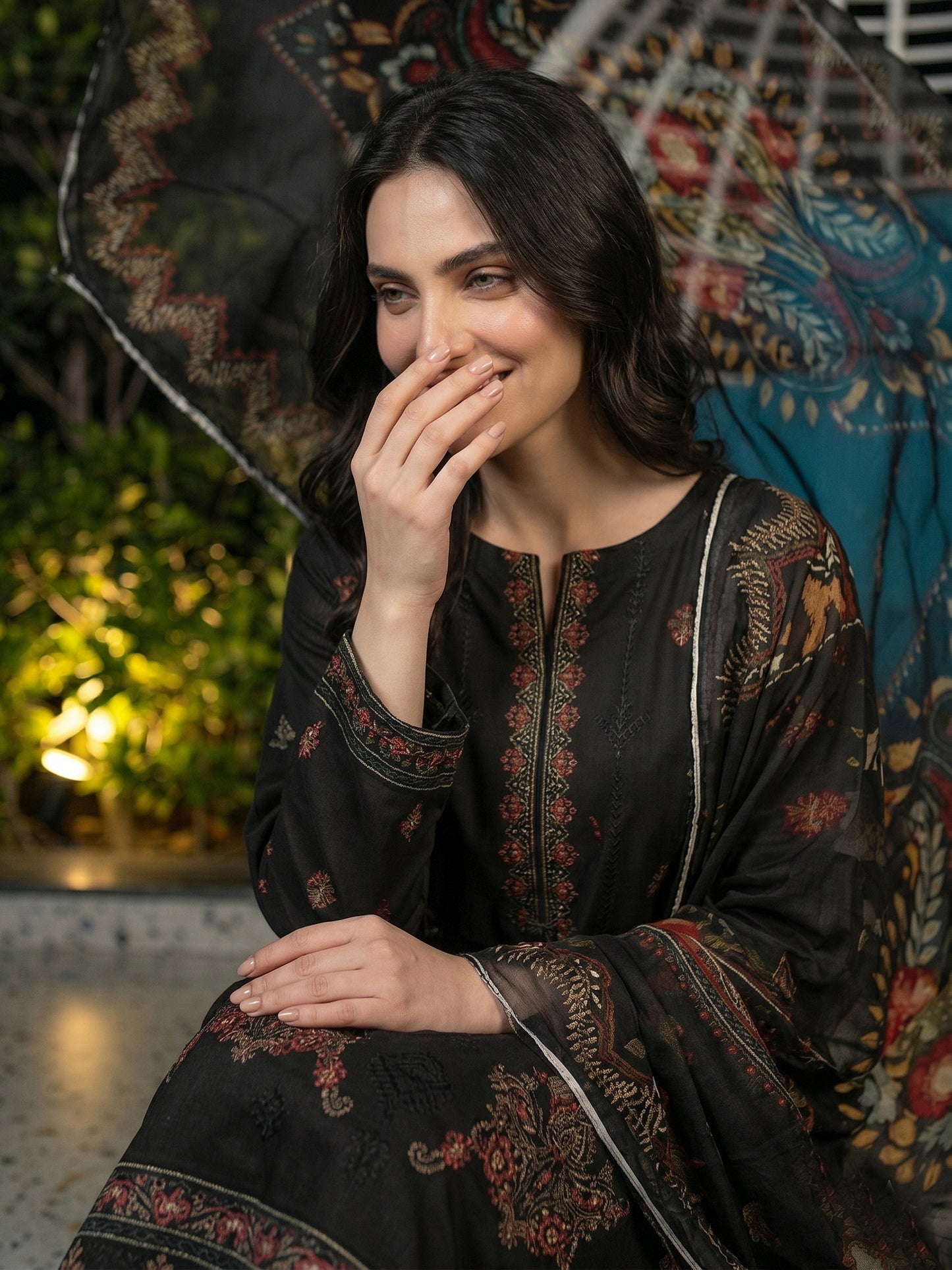 Lakhany Fully Embroidered Lawn 3PC