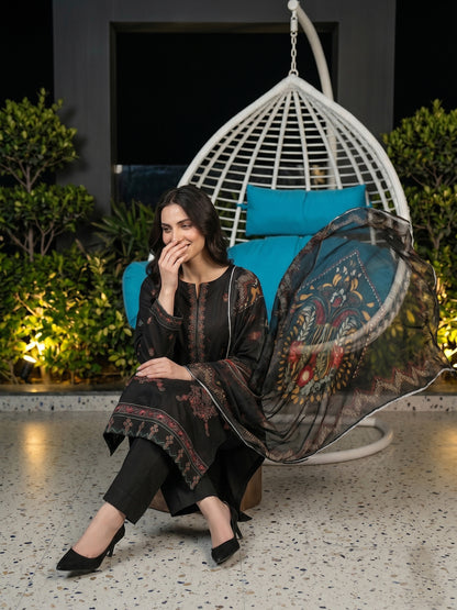Lakhany Fully Embroidered Lawn 3PC