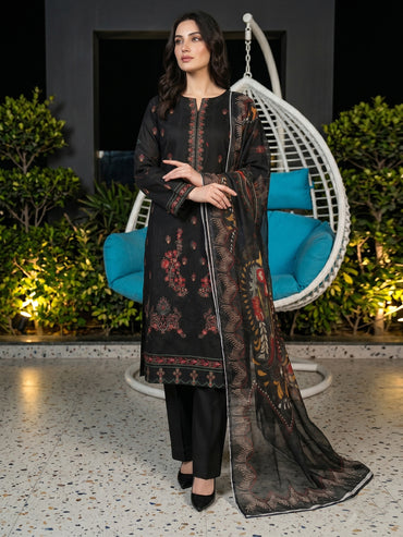 Lakhany Fully Embroidered Lawn 3PC