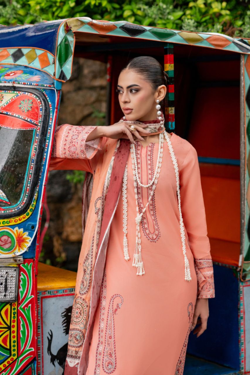 Coco By Shanaya Digital Printed Lawn 3PC
