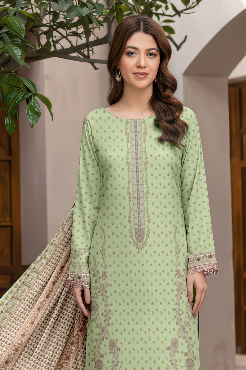Mausummery Digital Printed Lawn 3PC