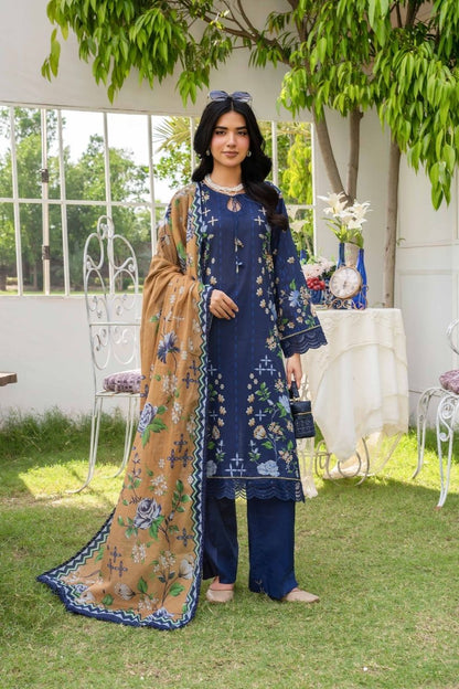 Raabi Premium Printed Lawn 3PC