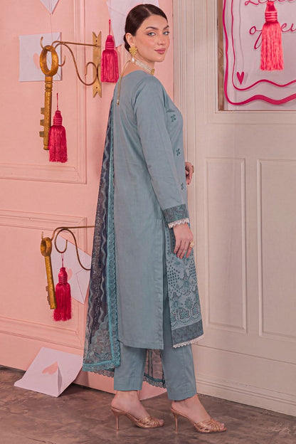 Morocco By Anaya Noor Emb Chickenkari Lawn 3PC