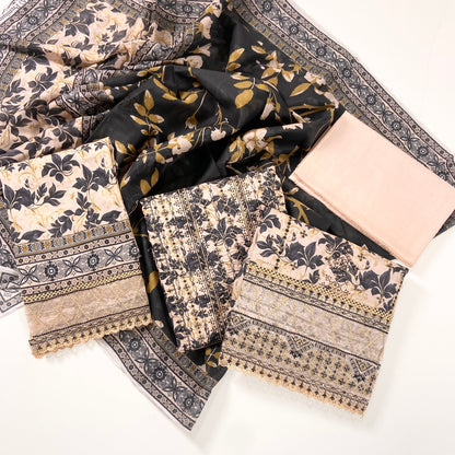 Fantak By Anaya Noor Heavy Emb Lawn 3PC