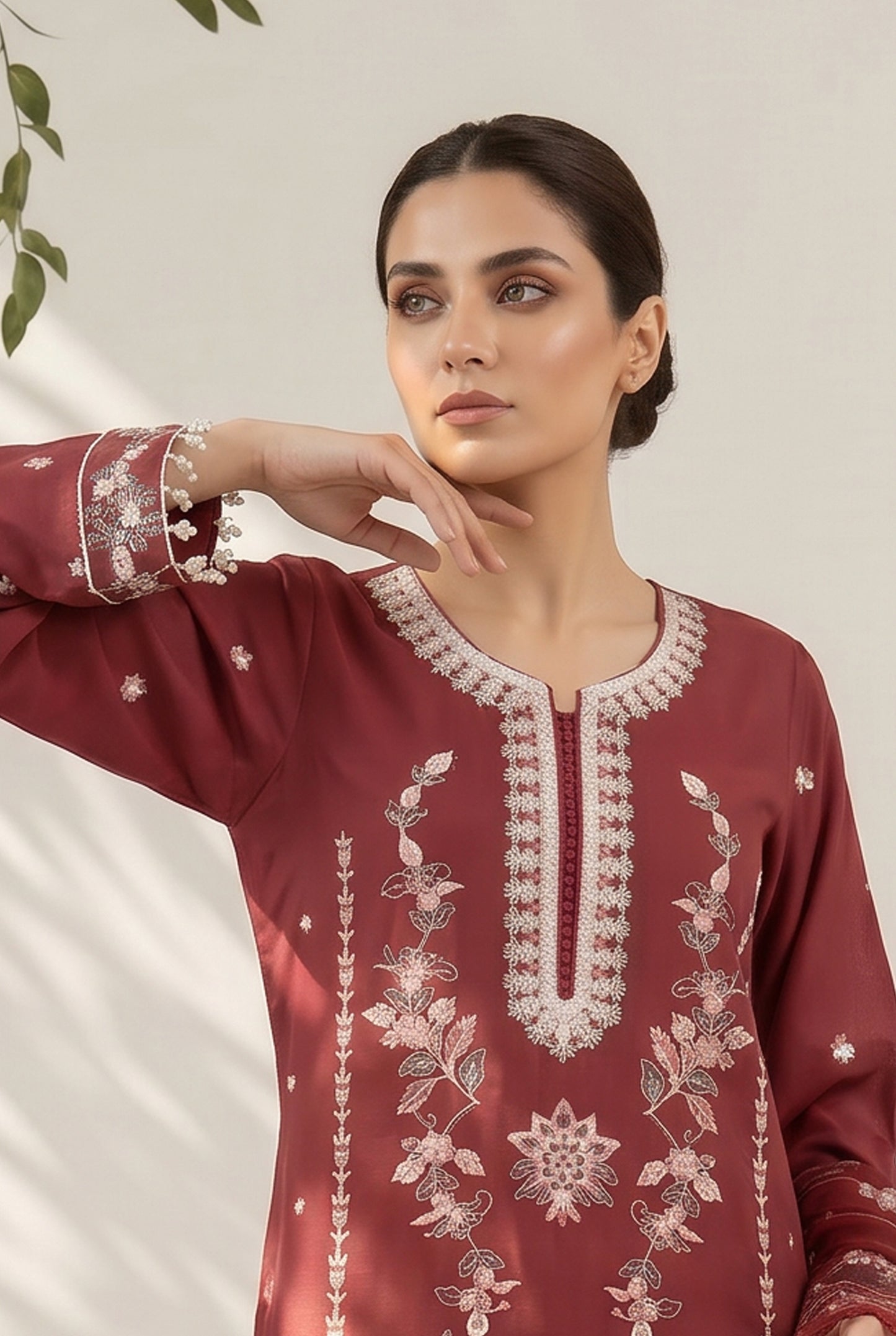 Dewani By Anaya Noor – Embroidered Lawn 3PC