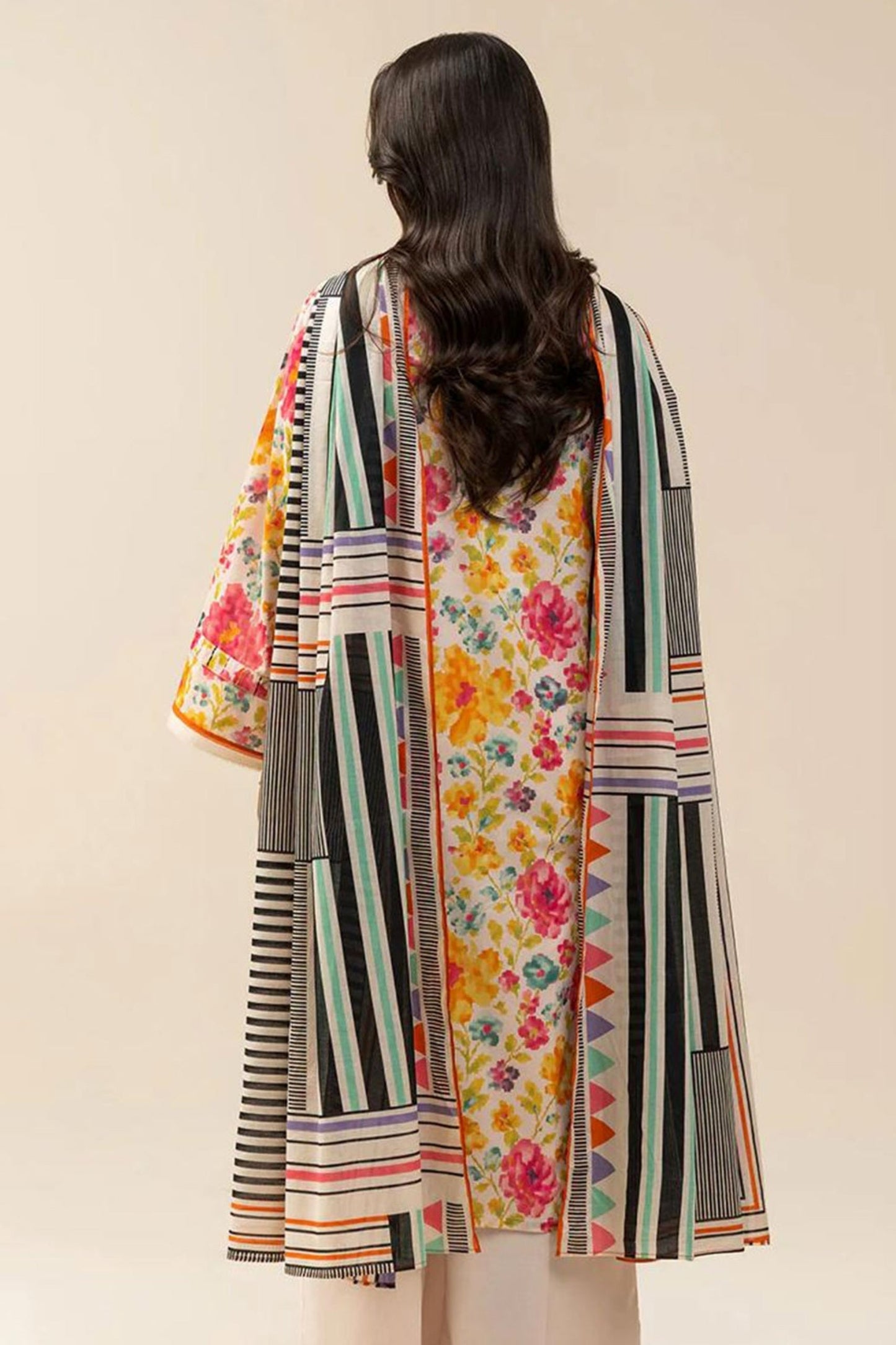 Beechtree Digital Printed Lawn 3PC