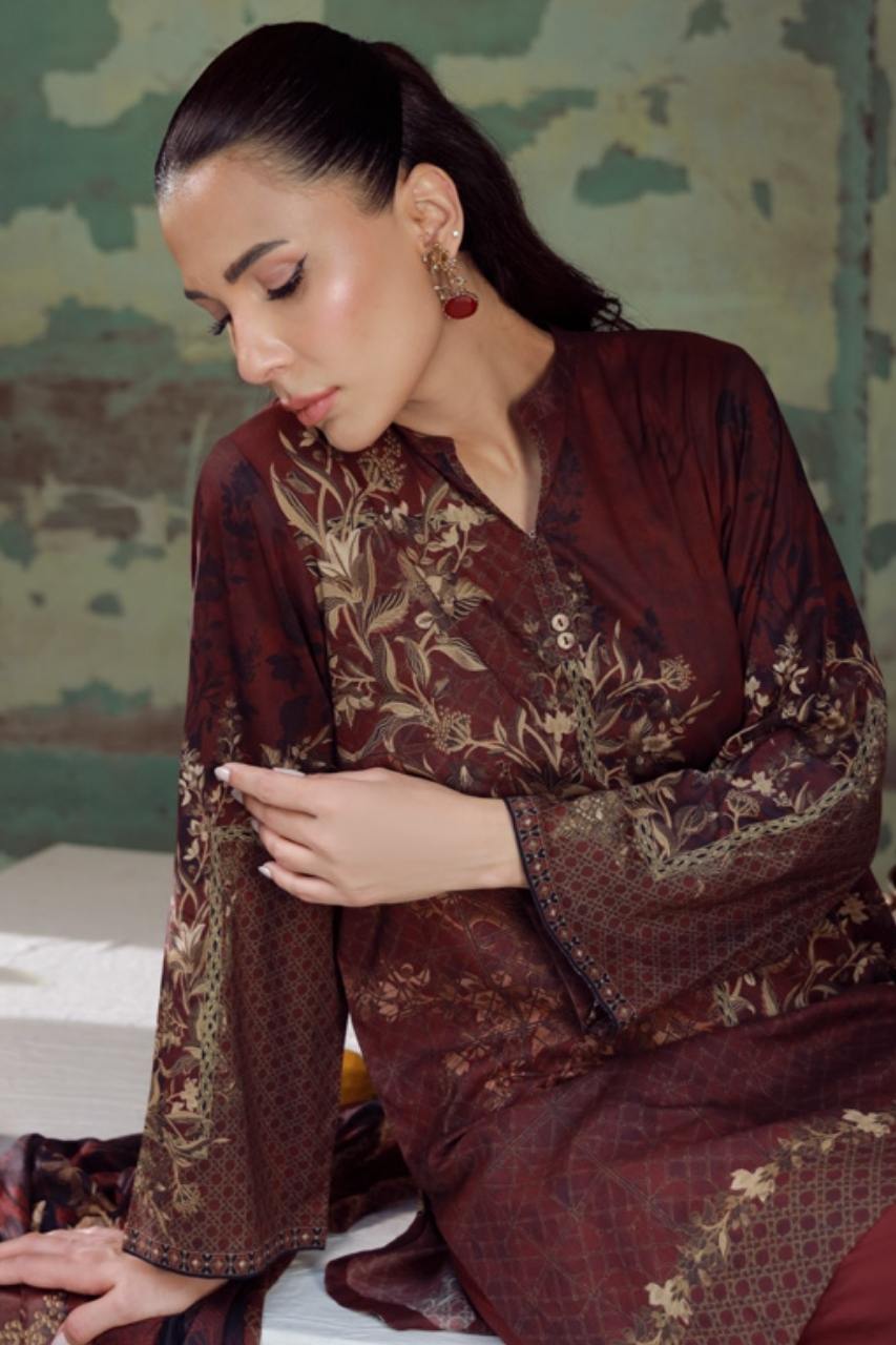 Saya Digital Printed Lawn 3PC