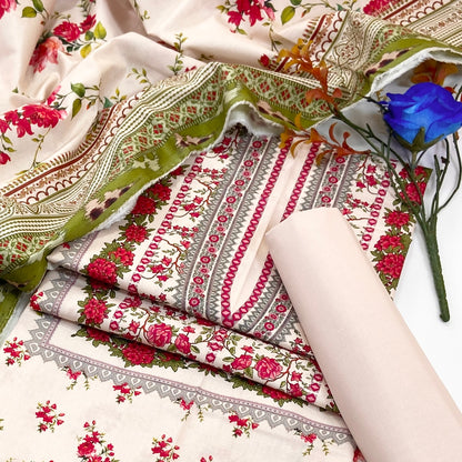 Anaya Digital Printed Cotry Khaddar 3PC