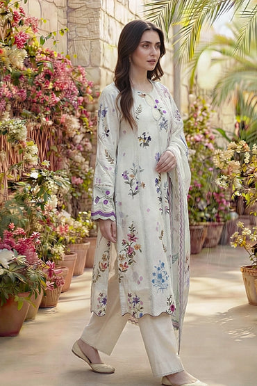 Zync By Florent Digital Printed Lawn 3PC
