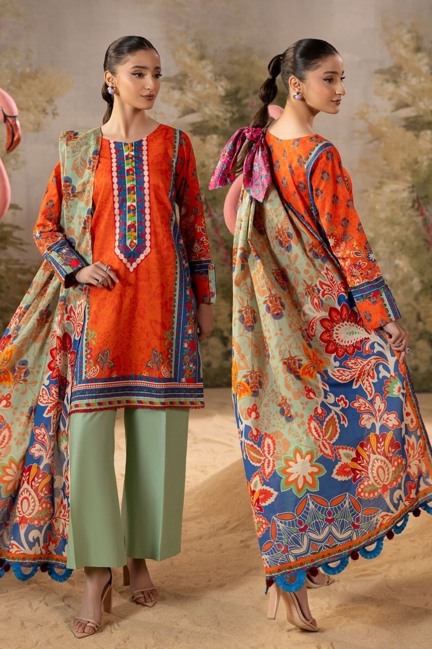 Naghma By Paltar Premium Printed Lawn 3PC