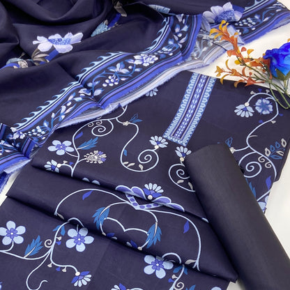 Sarah By Shanaya Digital Printed Viscose 3PC