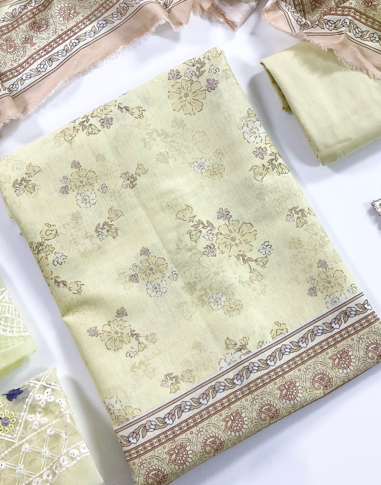 Shanaya Digital Emb Lawn 3PC