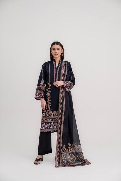Sarah By Shanaya Premium Printed Lawn 3PC