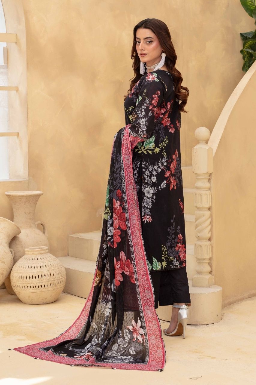 Fabiha By Feroza Digital Printed Lawn 3PC
