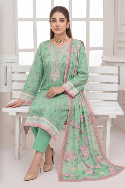 Mashaim Digital Printed Khaddar 3PC