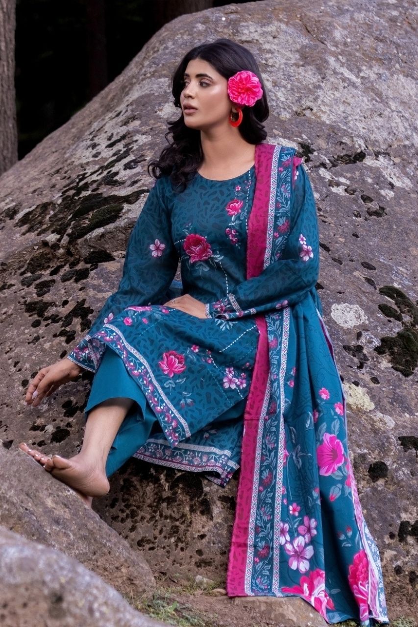 Riwayat By Shanaya Digital Printed Lawn 3PC