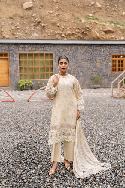 Shanaya Digital Emb Lawn 3PC