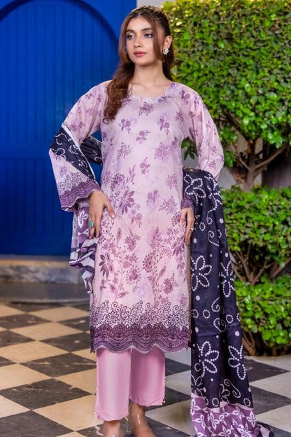 Rangoli By Janan Premium Printed Lawn 3PC