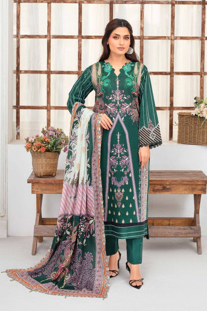 Fabiha By Feroza Digital Printed Lawn 3PC