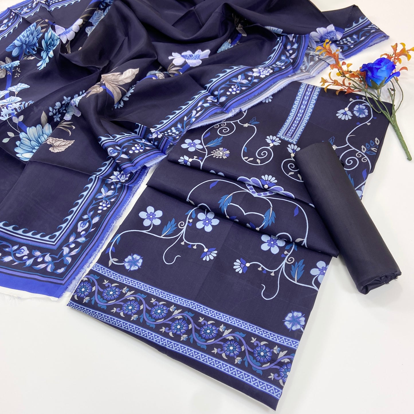 Sarah By Shanaya Digital Printed Viscose 3PC