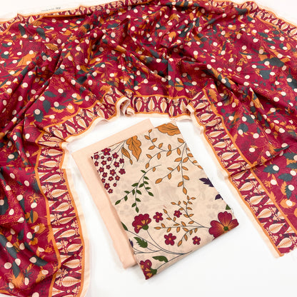 Zesh Digital Printed Khaddar 3PC