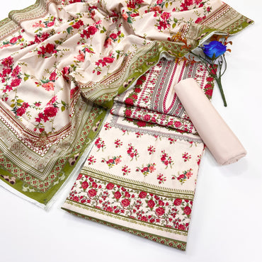 Anaya Digital Printed Cotry Khaddar 3PC