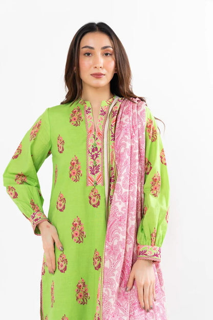 Fall By Alkaram Digital Printed Lawn 3PC