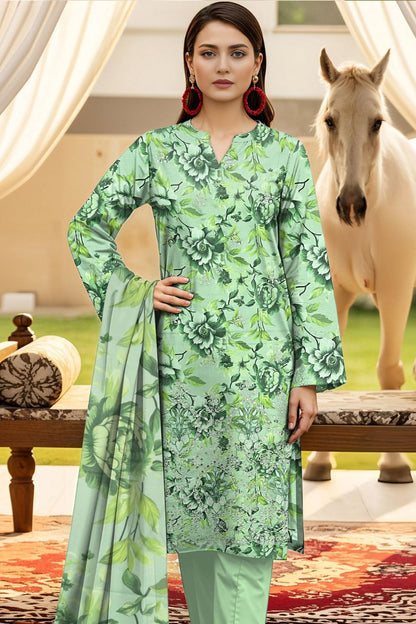 Muskan By Tawakkal Digital Embroidered Lawn 3PC