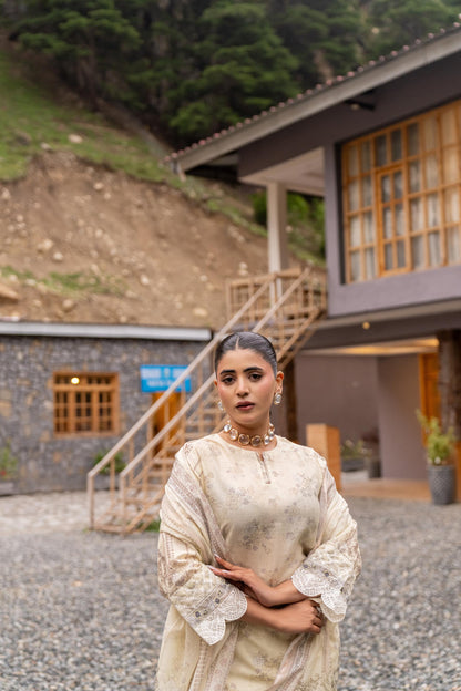 Shanaya Digital Emb Lawn 3PC