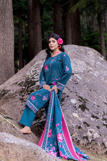 Riwayat By Shanaya Digital Printed Lawn 3PC