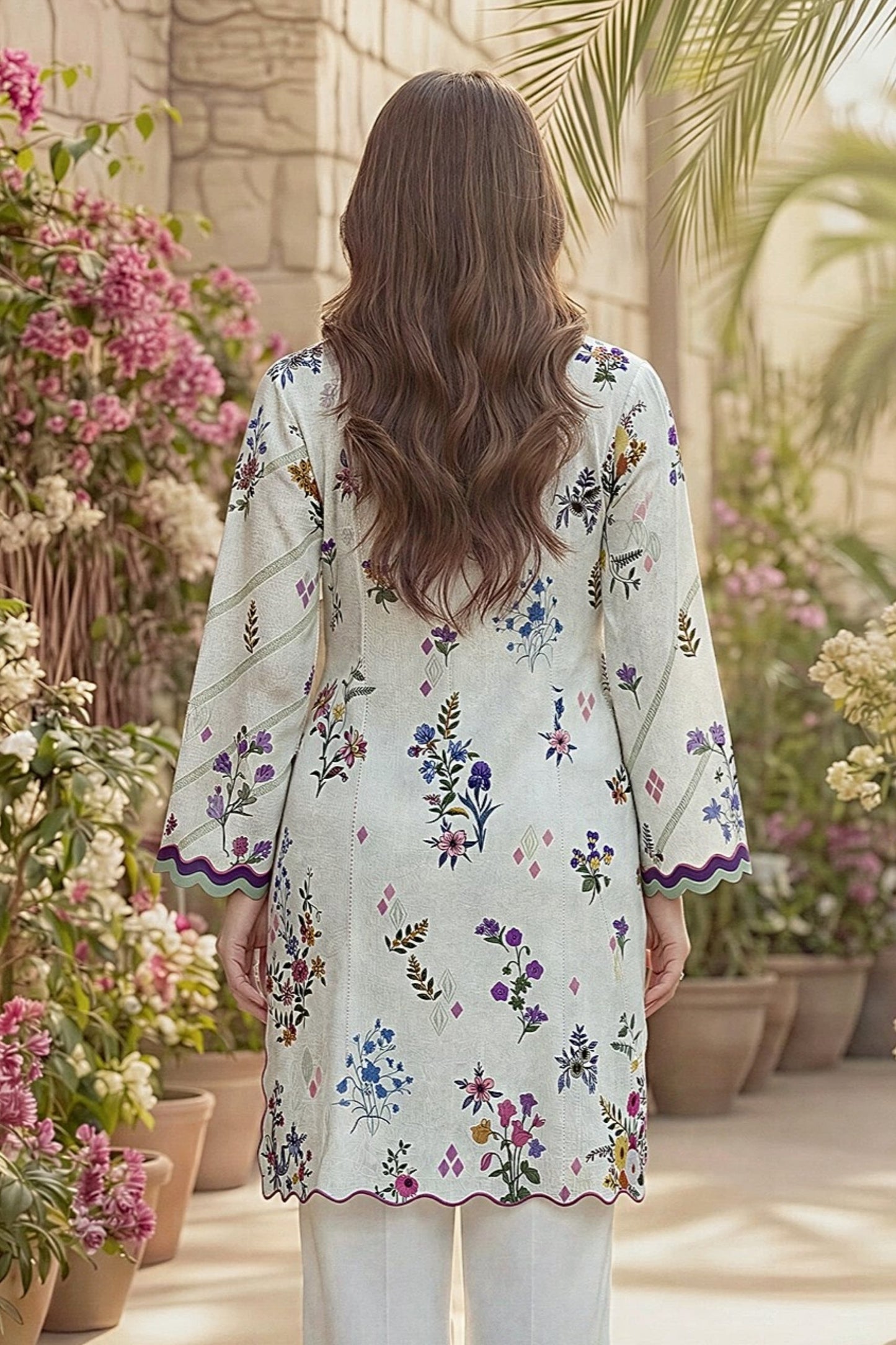 Zync By Florent Digital Printed Lawn 3PC