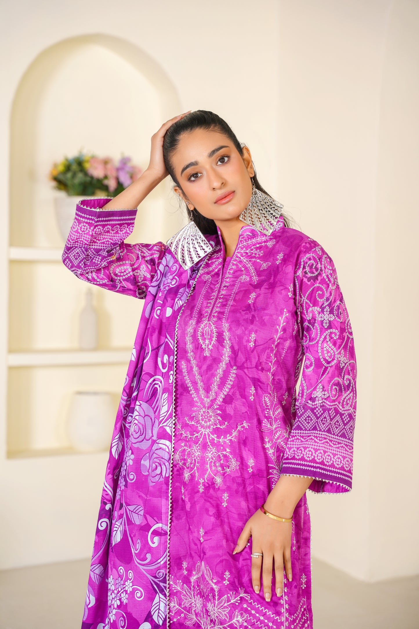 Rang Reza By Anaya Noor Embroidered Bana Dora 3PC