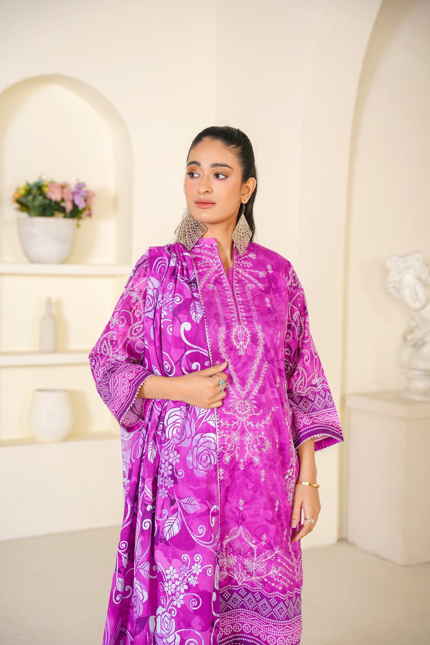 Rang Reza By Anaya Noor Embroidered Bana Dora 3PC
