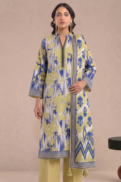Bonanza Satrangi Digital Printed Khaddar 3PC