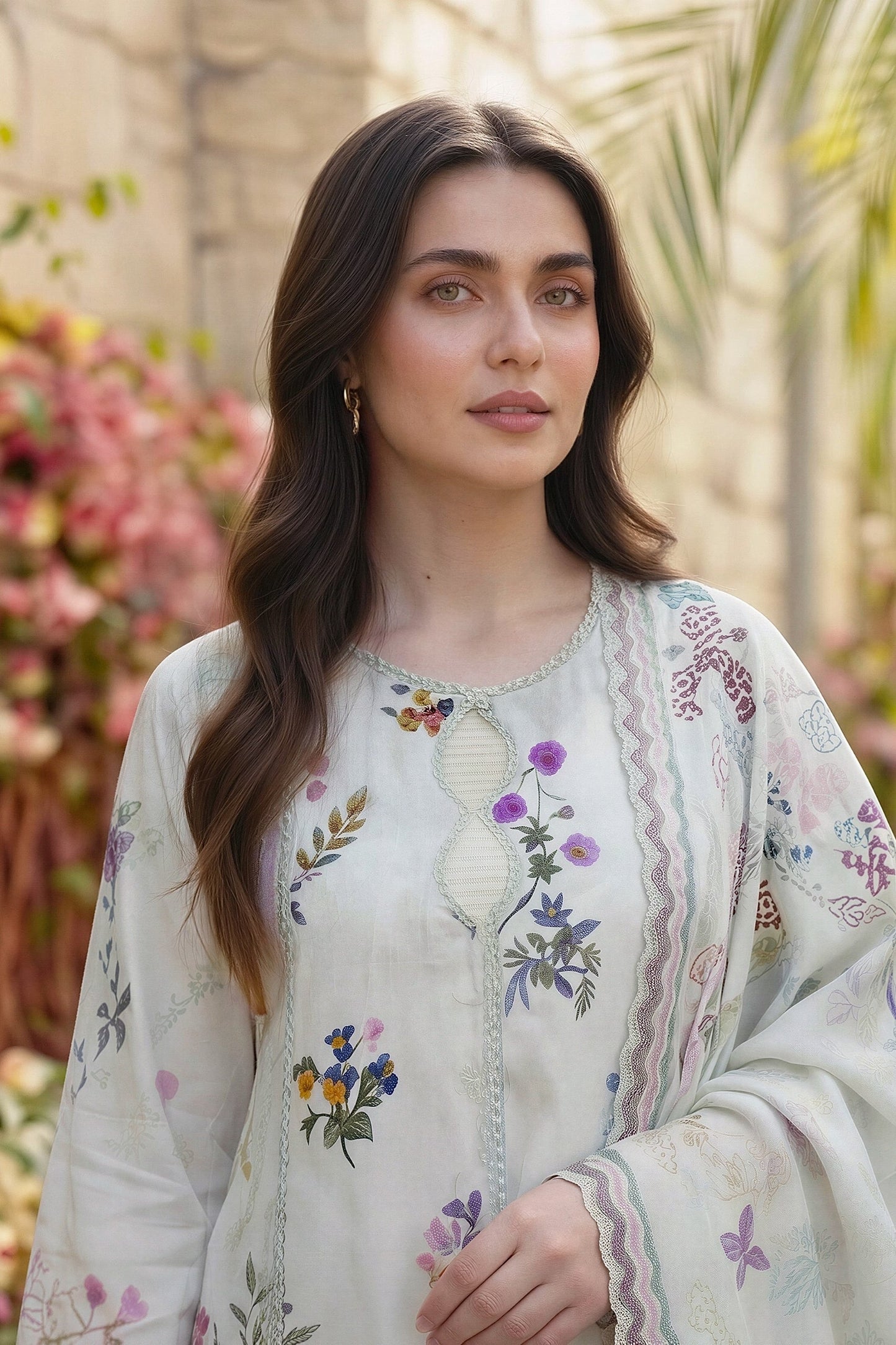 Zync By Florent Digital Printed Lawn 3PC