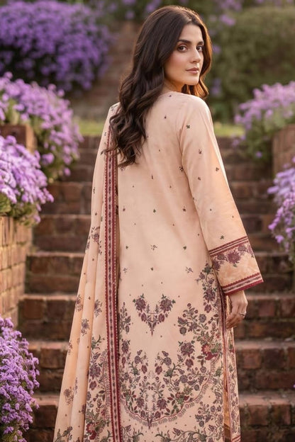 Mashaim Digital Printed Lawn 3PC