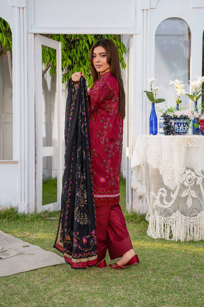 Raabi Premium Printed Lawn 3PC