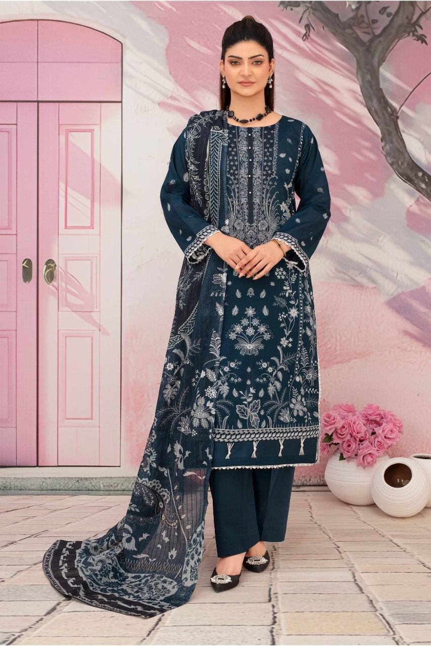 Fabiha By Feroza Digital Printed Lawn 3PC